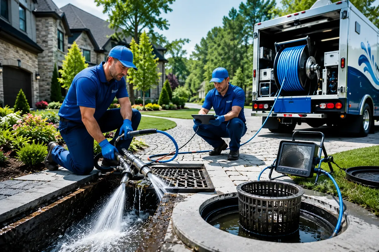 Local outdoor drain cleaning professionals in Robertsville, MO