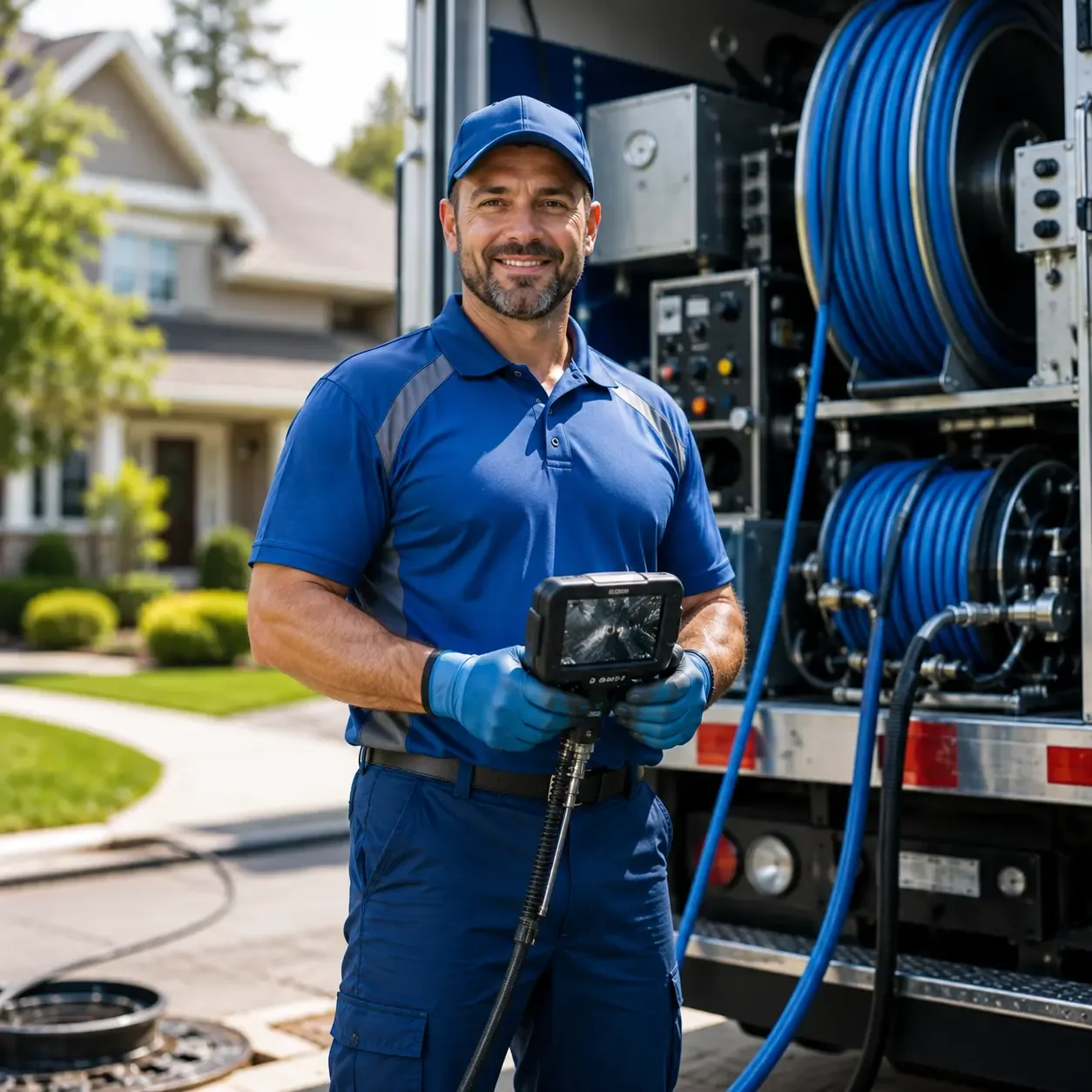 Local outdoor drain cleaning specialists in Robertsville, MO